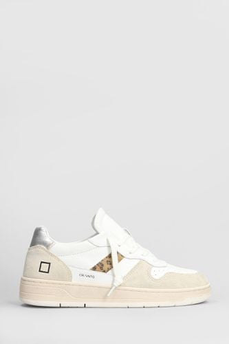 D. A.T. E. Court 2.0 Sneakers In Suede And Leather - D.A.T.E. - Modalova