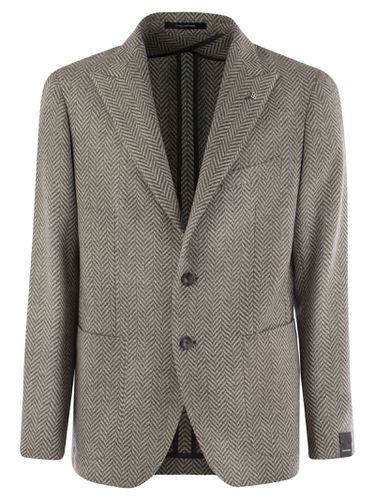 Tagliatore Wool And Cashmere Jacket - Tagliatore - Modalova