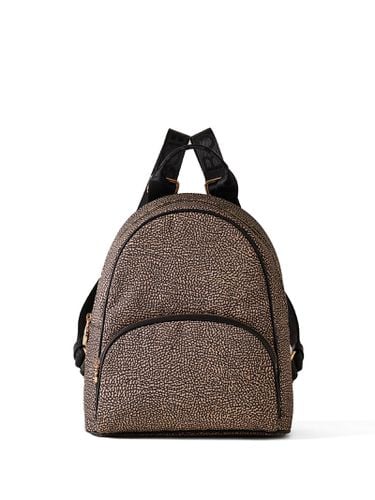 Borbonese Op Fabric Backpack Medium - Borbonese - Modalova