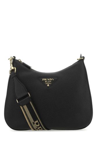 Prada Black Leather Shoulder Bag - Prada - Modalova