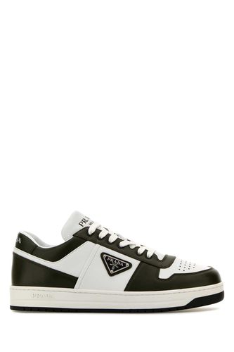 Prada Leather Downtown Sneakers - Prada - Modalova