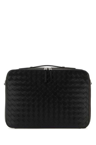 Intrecciato Zipped Briefcase - Bottega Veneta - Modalova