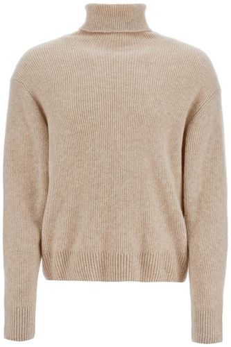 Ivory Cashmere Silk High Neck Sweater - Tom Ford - Modalova