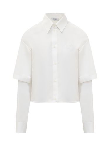 Off- Poplin Bookish Baseball Shirt - Off-White - Modalova