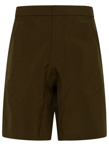 Green Polyester Blend Bermuda Shorts - Zegna - Modalova