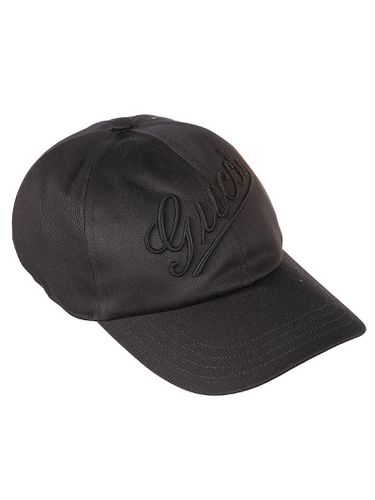 Gucci Logo Embroidered Baseball Cap - Gucci - Modalova