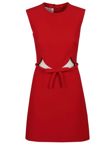 Crepe Couture Solid Dress - Valentino Garavani - Modalova