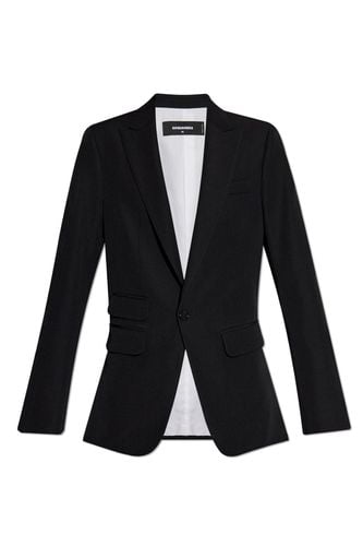 Long-sleeved Single-breasted Tailored Blazer - Dsquared2 - Modalova