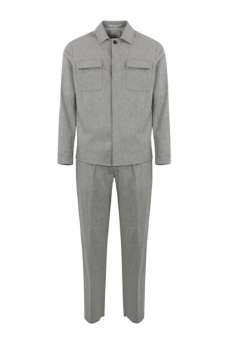 Eleventy Single-breasted Wool Suit - Eleventy - Modalova