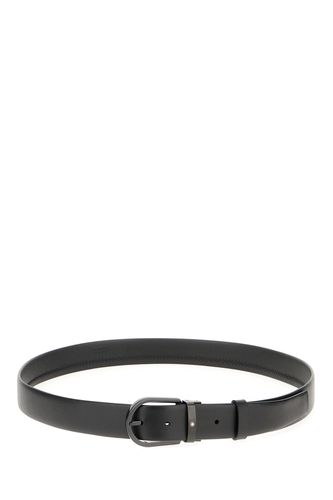 Montblanc Black Leather Belt - Montblanc - Modalova