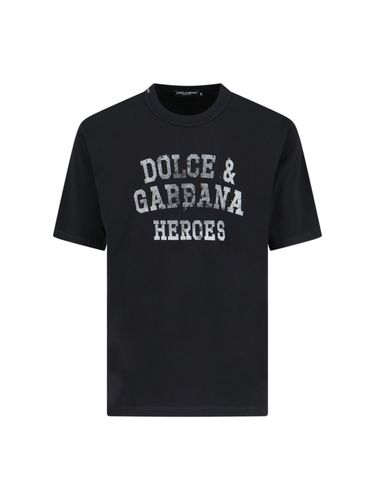 Dolce & Gabbana Logo T-shirt - Dolce & Gabbana - Modalova