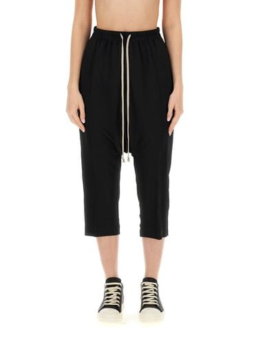 Rick Owens Drawstring Cropped Pants - Rick Owens - Modalova