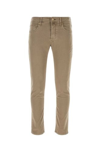 Incotex Pistachio Green Cotton Pant - Incotex - Modalova