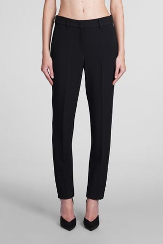 Pants In Black Viscose - Emporio Armani - Modalova