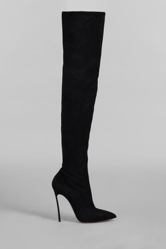 Blade High Heels Boots In Suede - Casadei - Modalova