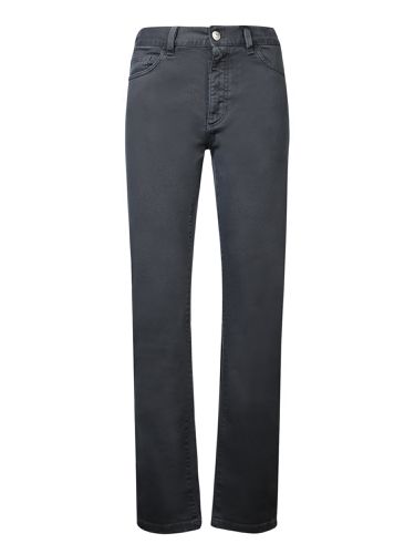 Zegna Dark Blue 5-pocket Jeans - Zegna - Modalova