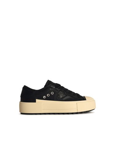 Paris Black Leather Sneakers - Philippe Model - Modalova