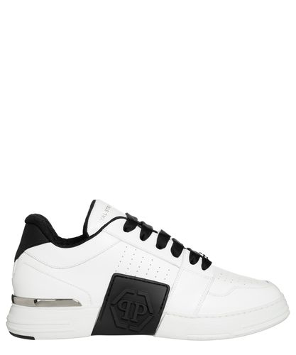 Philipp Plein Leather Sneakers - Philipp Plein - Modalova