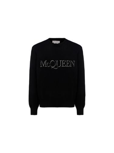 Cotton Crew-neck Sweater - Alexander McQueen - Modalova