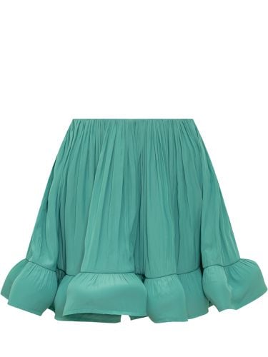 Lanvin Charmeuse Ruffle Skirt - Lanvin - Modalova