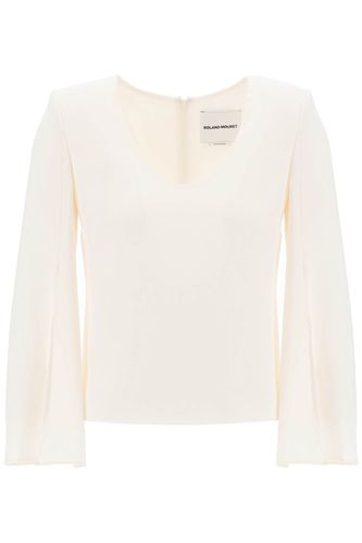 Cady Top With Flared Sleeve - Roland Mouret - Modalova