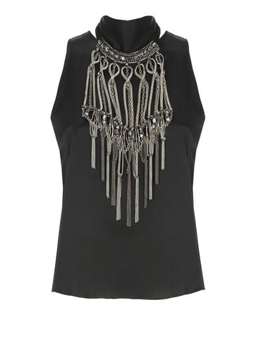 Alberta Ferretti Silk Blend Top - Alberta Ferretti - Modalova