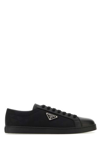 Prada Leather And Re-nylon Sneakers - Prada - Modalova