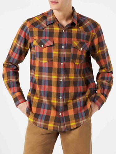 Man Shirt With Tartan - MC2 Saint Barth - Modalova