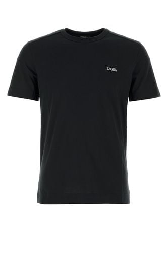 Zegna Pure Cotton T-shirt - Zegna - Modalova