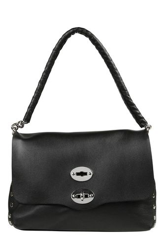 Postina Piuma Chain Foldover Top Small Tote Bag - Zanellato - Modalova