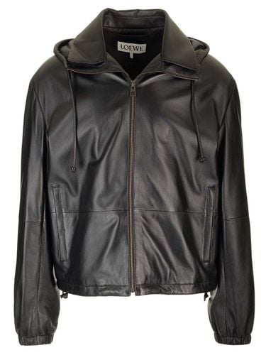 Loewe Logo Hooded Jacket - Loewe - Modalova