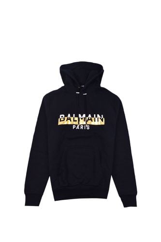 Balmain Logo Hooded Sweatshirt - Balmain - Modalova