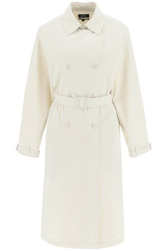 A. P.C. Double-breasted Trench Coat - A.P.C. - Modalova