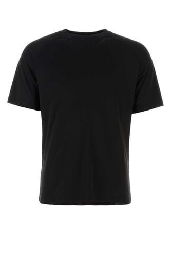 Zegna Black Wool T-shirt - Zegna - Modalova