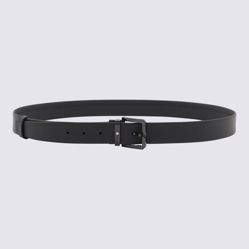 Montblanc Black Leather Belt - Montblanc - Modalova