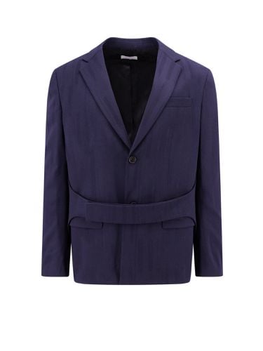 Wool Single-breasted Blazer - Off-White - Modalova