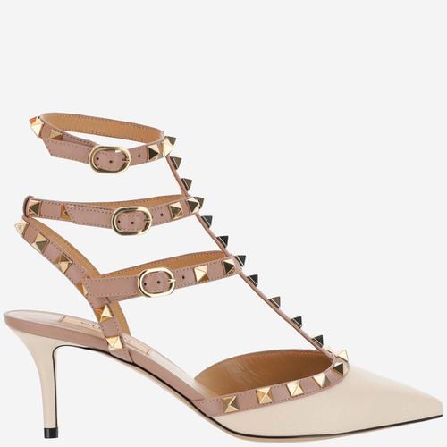 Garavani Rockstud Slingback Pumps - Valentino Garavani - Modalova