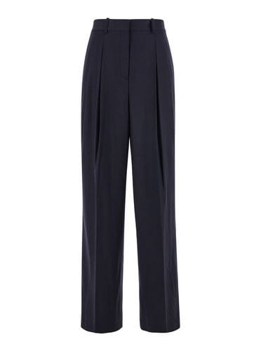 Pants With Pences At The Front In Wool Woman - Theory - Modalova