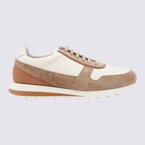 Leather Sneakers - Brunello Cucinelli - Modalova