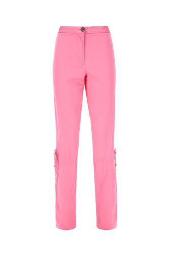 Fuchsia Stretch Viscose Pants - Giuseppe di Morabito - Modalova