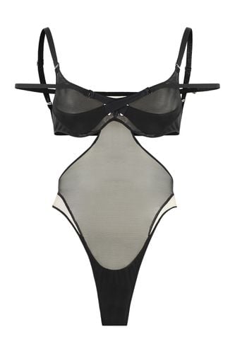 Mugler Nylon Bodysuit - Mugler - Modalova