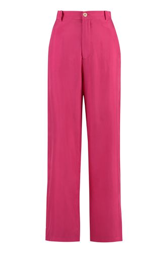 Parosh Silk Trousers - Parosh - Modalova