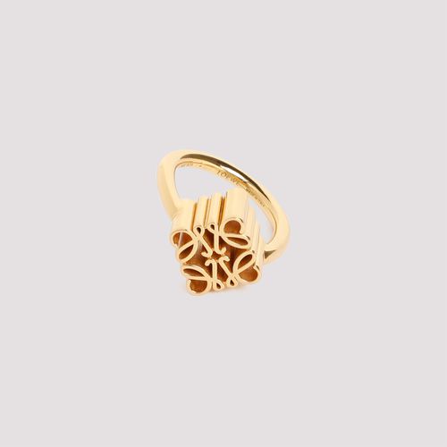 Loewe Single Anagram Ring - Loewe - Modalova