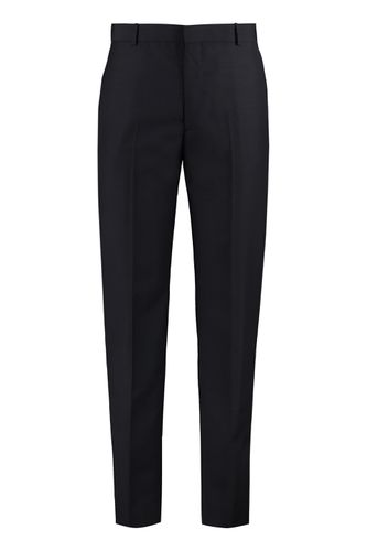 Wool Blend Tailored Trousers - Alexander McQueen - Modalova