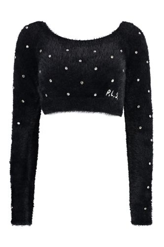 Knitted Crop Top - Philosophy di Lorenzo Serafini - Modalova