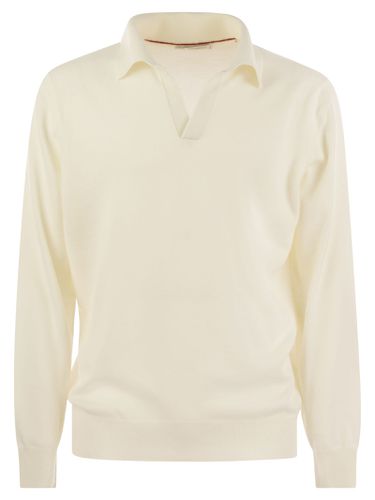 Cashmere Polo Neck Sweater - Brunello Cucinelli - Modalova