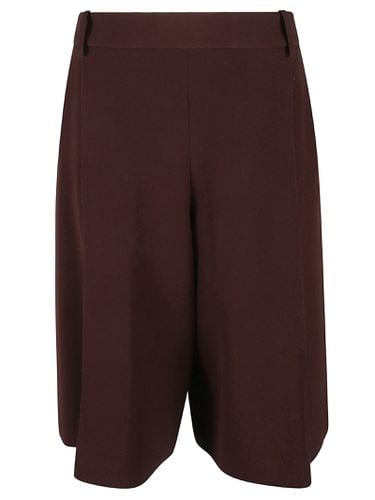 Mid-length Belt-loop Shorts - Ermanno Scervino - Modalova