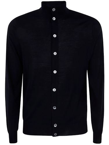 Long Sleeves Merinos Cardigan - Filippo De Laurentiis - Modalova