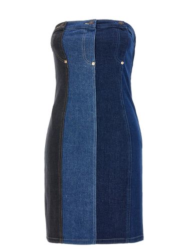 M05CH1N0 Jeans Patchwork Mini Dress - M05CH1N0 Jeans - Modalova