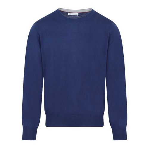 Crewneck Knitted Jumper - Brunello Cucinelli - Modalova